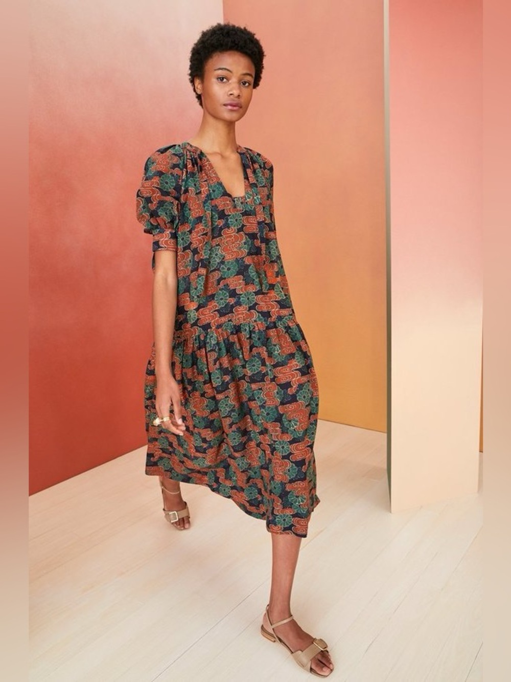 Ulla Johnson Selena maxi dress / cover up M copper